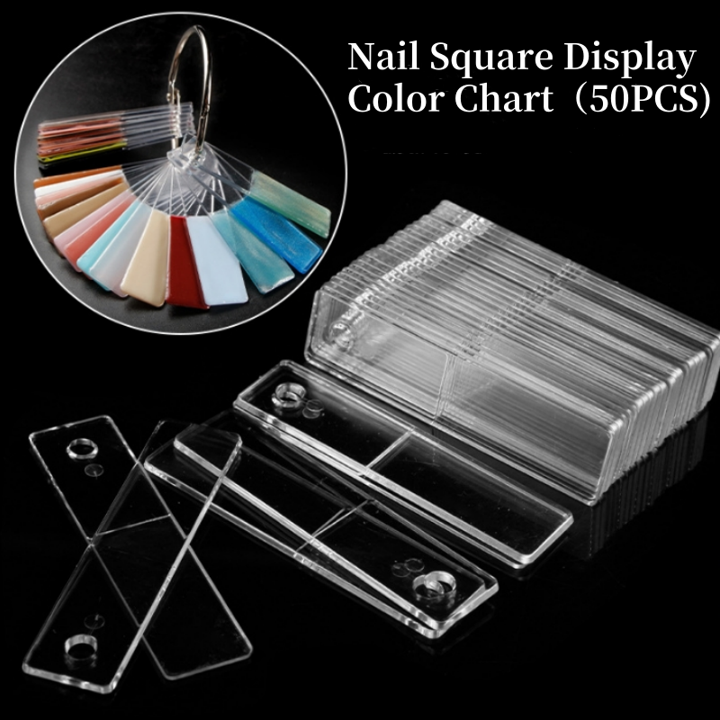 Nail Square Display Color Chart